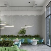 Candelabru LED Rio 2 Rosu 3000K 78x78x150 cm - 12