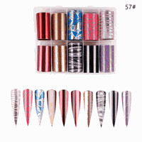 Set 10 folii de transfer 100x4cm. XKZ-57 - 1