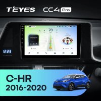 Teyes CC4L DTS Navigatie Auto pentru Toyota C-HR 2016-2023, 6GB RAM, 64GB Stocare, Ecran QLED 9 inch, Android 13, Bluetooth 5.1 - 1
