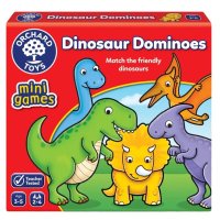 Dinosaur Dominoes - Joc Clasic pentru Copii cu Dinozauri - 1