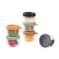 Set 6 recipiente sticla Beaba 150 ml Sunrise - 1