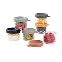 Set 6 recipiente sticla Beaba 150 ml Sunrise - 3