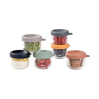 Set 6 recipiente sticla Beaba 150 ml Sunrise - 5