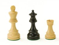 Set Piese Sah Lemn Staunton 6 French Ebonised - 1