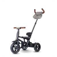Tricicleta pliabila Qplay Rito Deluxe gri cu scaun ajustabil si frana dubla - 3