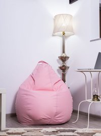 Fotoliu puf Bean bag roz XXL fara husa interioara - 1