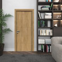 Usa de interior din MDF Idealine  model 9230  Natural oak  2010/810 - 1