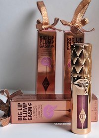 Luciu de Buze Stralucitor Charlotte Tilbury Big Lip Plumpgasm Diamonds Strawberry Chocolate 5.5 ml - 3