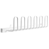 HOMCOM Uscător Electric pentru Încălțăminte, Montare pe Perete, Alb, Oțel, 55° C, Dimensiuni 76 x 13 x 17cm | Aosom Romania - 1