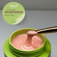 Gel Constructor Macks Reinforce Builder Peach Kiss 40/15g - REBGPK-15 - 1