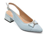 Pantofi eleganti albastri IMAGE, model 6192431, din piele naturala premium - 1