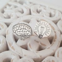 Cercei Feeling Smart din argint 925, personalizati, Colectia Moody - 1