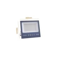 Proiector cu LED-uri de 100W, 10000LM, pentru exterior sau interior, IP66, din sticla mata anti-orbire - 4