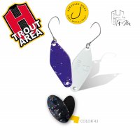 Oscilanta Herakles Leaf, Culoare 43 - Holo Black, 0.9 g - 2