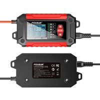 Incarcator si Tester Baterie FOXSUR FTC-1206 2-in-1, 12V/6A – Redresor Inteligent pentru Baterii Auto si Moto - 2
