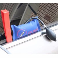 Perna pneumatica cu pompa manuala pentru deschiderea usii masinii Techstar® CDT-23, 28 x 12.5 cm, 100 kg/forta, Albastru - 3