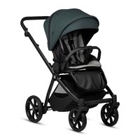 Carucior 2 in 1 Tutis Mio 3+ Pacific Green 240 din piele, sezut reversibil si maner reglabil - 1