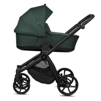 Carucior 2 in 1 Tutis Mio 3+ Pacific Green 240 din piele, sezut reversibil si maner reglabil - 9