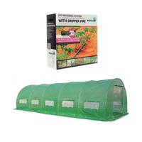 Pachet solar gradina, sera legume 8 x 3 x 2m, otel galvanizat + Kit sistem de irigare prin picurare, maxim 50 mp - 1