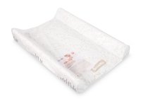 Saltea de infasat Sensillo Beige Leaf 70x49 cm cu intaritura si margine de protectie antirasturnare - 4