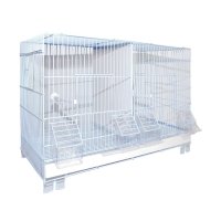Colivie Pasari 501 Alba, 38.7x26x34 cm - 1