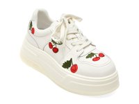 Pantofi sport albi FLAVIA PASSINI 267715 din piele naturala - 1