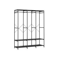 Cuier Songmics Negru 141x40x180 cm - 1