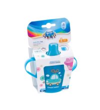 Cana Anticurgere Canpol Babies 250 ml cu Lingurita Albastra Inclusa - 1