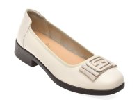 Balerini bej FLAVIA PASSINI model 7806 din piele naturala - 1