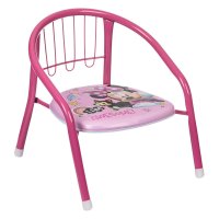 Scaun metalic pentru copii Minnie Mouse, roz, 36 x 35 x 36 cm, suport pana la 80 kg - 1