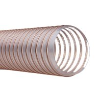 Furtun exhaustor, PU FLEXADUX, 0.7mm, 180mm, pentru granule, cereale, ingrasamant, granule, rumegus - 1