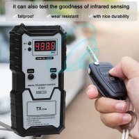 Tester Digital de Frecventa pentru Telecomenzi Auto Techstar, Inalta Precizie, 100M HZ to 1G HZ, IR, Lumina LED - 8