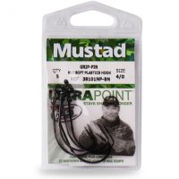 Carlige offset Mustad Ultrapoint BLN Grip Pin, 5buc (Marime Carlige: Nr. 4/0) - 3