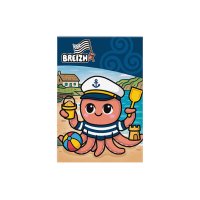 Magnet Standard The Good Gift - Pieuvre Breizh Kawaii - 1