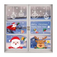 Set Autocolante de Craciun pentru Decoratiuni Festive - 1