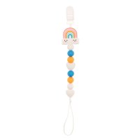 Colier pentru suzeta din silicon Coccorito Rainbow - 1
