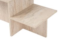 Masuta de cafea, Hanah Home, pal melaminat, travertin, 90x45x40 cm - 3