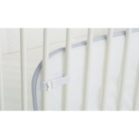 Protectie laterala pentru patut alb - 1