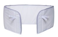 Protectie laterala pentru patut alb - 3