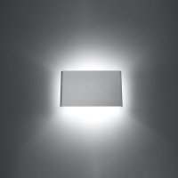 Aplica de perete Sollux Lighting Copertura, alba, 25 x 7 x 15 cm, 2 x G9 LED - 3