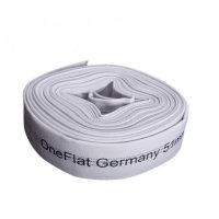 Furtun Pompieri, Furtun Irigatii Ultra Rezistent One Flat Germany - 4 Toli, Rola 20 m, 7 bari + cuple - 2