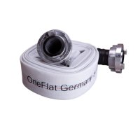 Furtun Pompieri, Furtun Irigatii Ultra Rezistent One Flat Germany - 4 Toli, Rola 20 m, 7 bari + cuple - 1