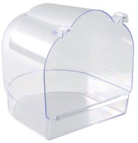 Cadita Plastic Acoperita Transparenta 13x12x13 cm 5402 - 1