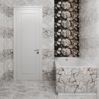 Faianta decorativa rectificata Isabella 30x75 cm - 2
