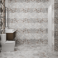 Faianta decorativa rectificata Isabella 30x75 cm - 3