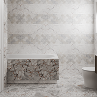 Faianta decorativa rectificata Isabella 30x75 cm - 5
