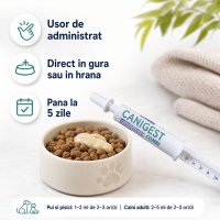 TRM Canigest Combi XS-XL, supliment digestiv cu probiotice pentru caini si pisici, suspensie orala, 32 ml - 5