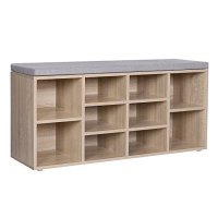 Pantofar, Vasagle, Natural-Gri, 104x30x48 cm - 2