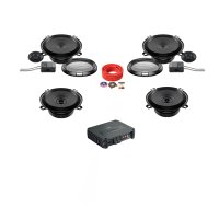 Set difuzoare auto cu amplificator pentru Renault Mégane II 2002 - 2006 Audison Prima 520 W - 1