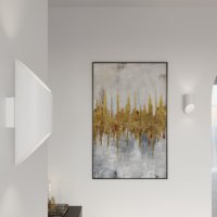 Aplica Penne Alb 10x12x30 cm - 8